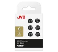 JVC Embouts de Remplacement en Silicone, Lot de (x6) Embouts, Convient à de Nombreux modèles (Petit) - EP-FX2S-B (Noir)