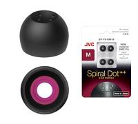 JVC EPFX10 Lot de 4 Embouts pour Oreillettes en Spirale Taille S à L Compatible avec de Nombreux modèles JVC (M)