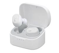 JVC écouteurs True Wireless, Embouts à mémoire de Forme, résistant à l'eau (IPX5), Bluetooth 5.1, HA-A11T-W (Blanc)