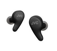 JVC HA-A23T-B Écouteurs True Wireless Gumy Premium avec Annulation du Bruit, Bluetooth 5.4, Mode sonore ambiant, 26 Heures d'autonomie et étui de Charge translucide, USB-C, Noir