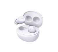 JVC HA-A6T Gumy Mini écouteurs Bluetooth sans fil, batterie de 23 heures, charge rapide, contrôle tactile, IPX4 (blanc)