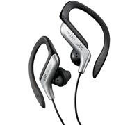 JVC HA-EB75 Écouteurs Avec fil Crochets auriculaires, Ecouteurs Sports Noir, Argent
