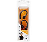 JVC HA-EC10-E Écouteurs de Sport Intra-Auriculaires Légers avec Crochet d'Oreille - Noir