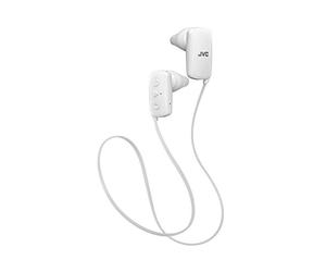 JVC HA-F250BT-E Écouteurs Sport GUMY Intra-Auriculaires sans Fil Bluetooth - Blanc