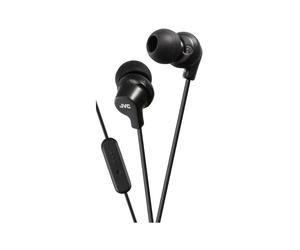 JVC HA-FR15-B-E Ecouteurs intra-auriculaires colorés avec télécommande et microphone