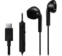 JVC HA-FR17UC Casque filaire intra-auriculaire Appels/Musique USB Type-C Noir
