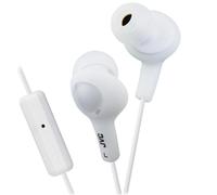 JVC HA-FR6 Gumy Plus couteurs intra-auriculaires avec tlcommande et micro (Blanc)