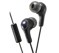 JVC HA-FX7M-BN-U Écouteurs Intra-Auriculaires Gumy Plus avec télécommande et Microphone