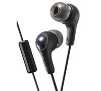 JVC HA-FX7M-E Écouteurs Intra-Auriculaires "Gumy Plus" avec Télécommande et Micro - Noir