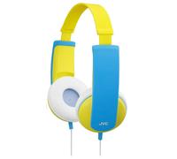JVC Casque supra-auriculaire filaire HA-KD5-Y-E Limitation de volume, serre-tête léger Jaune/Bleu