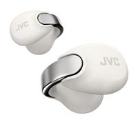 JVC HA-NP1T Ecouteurs True Wireless Stereo (TWS) Clip d'oreille Appels/Musique USB Type-C Bluetooth Argent et Blanc