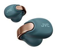 JVC HA-NP1T Ecouteurs True Wireless Stereo (TWS) Clip d'oreille Appels/Musique USB Type-C Bluetooth Bleu et Or