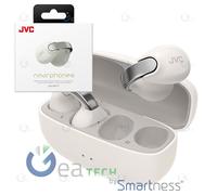 JVC nearphones Style Clip d'oreille Ecouteurs sans Fils avec Boucle Brillante, Confortables, Bluetooth 5.3, Connexion multipoints, autonomie 24H, Application dédiée - HA-NP1T-B (Noir Charbon)