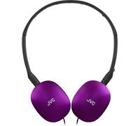 JVC HA-S160M-VU Micro-casque supra-auriculaire filaire Stereo violet pliable, micro-casque Hi-Fi