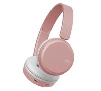 JVC HA-S36W-P Casque Supra-auriculaire Bluetooth sans Fil, 35 Heures d'écoute sans Fil, Coussinets Souples pour Un Ajustement sûr et Confortable, Fonction Bass Boost pour Un Son Dynamique des Basses