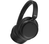 JVC Casque sans Fil à réduction de Bruit Hybride, Bluetooth 5.3, Batterie Rechargeable 50 Heures, Compatible Assistant Vocal, Conception Pliable dans 2 Sens, câble Amovible Inclus - HA-S95N-B (Noir)
