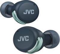 JVC HA-Z330T-G - Ecouteurs compacts True Wireless, réduction active du bruit, poids léger, design stylé, BT 5.2, étanches (IPX4), 21 h