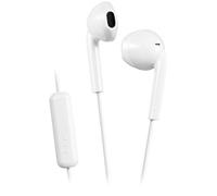 JVC HAF17MW Écouteurs avec Micro et télécommande Blanc