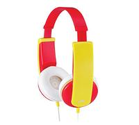 JVC HAKD5ROUGE Casque universel avec Cordon 0,80 m pour Enfant Rouge/Jaune