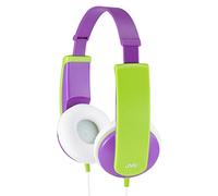 JVC HAKD5VIOLETVERT Casque universel avec Cordon 0,80 m pour Enfant Violet/Vert
