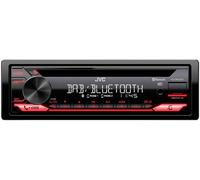 JVC KDDB622BT Autoradio port pour commande au volant, kit mains libres bluetooth, tuner DAB+