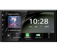 JVC - Kenwood Electronics DMX5023DABS Schwarz 2 DIN 22 W NTSC PAL AAC FLAC MP3 Ampli-tuner multimédia 2 DIN Android Auto™, Apple CarPlay, tuner DAB+,