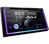 JVC Autoradio 2-DIN KW-DB95BT – CD, USB, iPod, Bluetooth, DAB+, Alexa – Noir