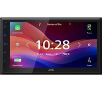 JVC KW-M595DBT, Schwarz, 22 W, 20 - 20000 Hz, 4 Ohm, NTSC, PAL, AAC, FLAC, MP3, WAV, WMA