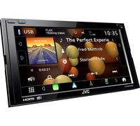 JVC KW-M875DBW Ampli-tuner multimédia Android Auto™, port pour commande au volant, Apple CarPlay, kit mains libres bluetooth, tuner DAB+