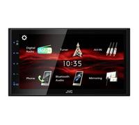JVC KWM180DBT Ampli-tuner multimédia 2 DIN kit mains libres bluetooth, tuner DAB+, connexion possib