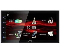 JVC KWM180DBT Ampli-tuner multimédia 2 DIN kit mains libres bluetooth, tuner DAB+, connexion possib