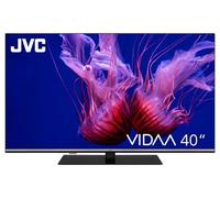 JVC QLED VIDAA LT-40VQF555D Téléviseur Full HD, HDR avec Triple Tuner intégré, 40 ", LED Noir
