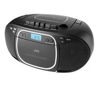 JVC Radio CD RCE451B (FM, Bluetooth), Radio, Noir