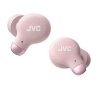 JVC True Wireless Headphones avec réduction de Bruit, Confortables et Design avec Embouts en Mousse à mémoire de Forme, 3 Modes sonores, Bluetooth 5.3, Autonomie de Batterie 28H, HA-Z250T-R (Rose)