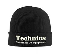 JVCEZRMLQ Technics Old School Hats Automne Hiver Beanie Ski DJ 1200 Platine Musique House Techno Electronic Casquettes Hommes Femmes Casquettes tricotées