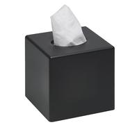 JVD Boite A Mouchoirs Carree Finition Noir Mat