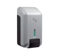 JVD Cleanline Distributeur de Savon Gel Gris 700 ML avec Bouton Poussoir