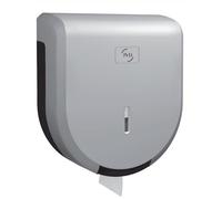 JVD Cleanline Jumbo 400m Gris Distributeur Papier Toilette 100% Recyclé