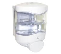 JVD Cleanseat Distributeur Gel nettoyant WC Manuel Blanc 450 ML, Débit 1ml