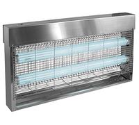 JVD Désinsectiseur INOX Standard LED Couvrant jusqu'à 120m2 - Matériel Professionnel