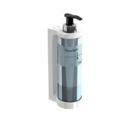 JVD Distributeur de Savon ISISS Blanc 300 ML avec réservoir verrouillable