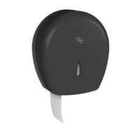 JVD | Distributeur Papier Toilette Jumbo 400m Mural Yaliss Noir Mat