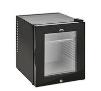 JVD Minibar TA 40L Porte Vitrée Eclairage LED - Réfrigération Thermo-absorption - Compact & 100% silencieux - Noir