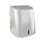 JVD Sèche-Mains Copt'Air Gris métallisé - Séchage en 10-15s - Haute Performance 600 W - sans Contact, Automatique Via Infrarouge - Montage Mural