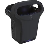 JVD Sèche-Mains Exp'Air Noir - Séchage en 10-15s - Haute Performance 800 W - sans Contact, Automatique avec capteur capacitif - Montage Mural