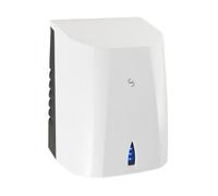 JVD Sup'Air Sèche-Mains électrique Blanc | Compact & séchage Ultra Rapide - Séchage en 10-15s - Haute Performance 600 W - sans Contact, Automatique Via Infrarouge - Montage Mural
