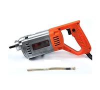 JVDDI Construction à la Main Vibromasseur Béton Vibromasseur Crayon Vibrabrater avec 1m 1.2m 1.5m Tuyau(3000W+35#1 Meter Rod)