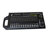 JVDDI Contrôleur 512 canaux, équipement DJ, Console 512, éclairage de scène for projecteurs à tête Mobile LED, contrôle de la lumière DJ(Plug)