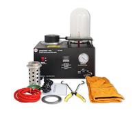 JVDDI Four de fonderie de Bijoux et de d'or, Machine à Vide numérique for Le raffinage de l'argent, kit de fonderie de métaux(3kg)