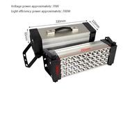 JVDDI Lampe de polymérisation UV LED 400 W, 700 W, 800 W, 395 nm, 365 nm, 405 nm, for Impression, pulvérisation, Peinture, résine, Encre, résine, Bricolage(365nm X 395nm,700w)
